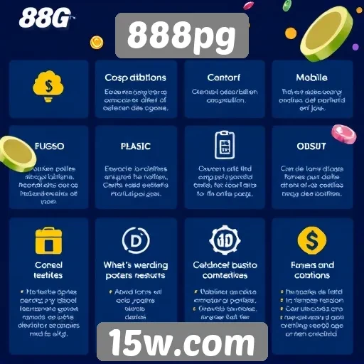 Funcionalidades do site 888pg em análise
